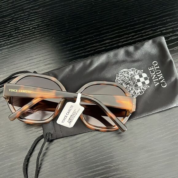 Vince camuto geo oversized fall colors sunglasses - Picture 3 of 5